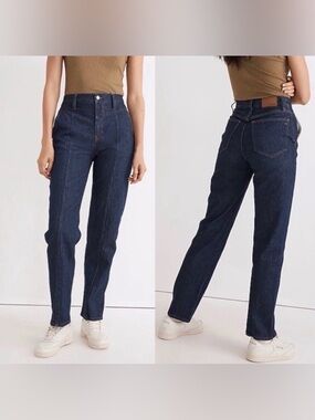 Madewell The Perfect Vintage Straight Jeans Blue High Rise Women’s Size 26